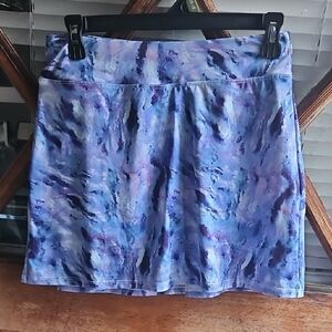 Watercolor Active Skort